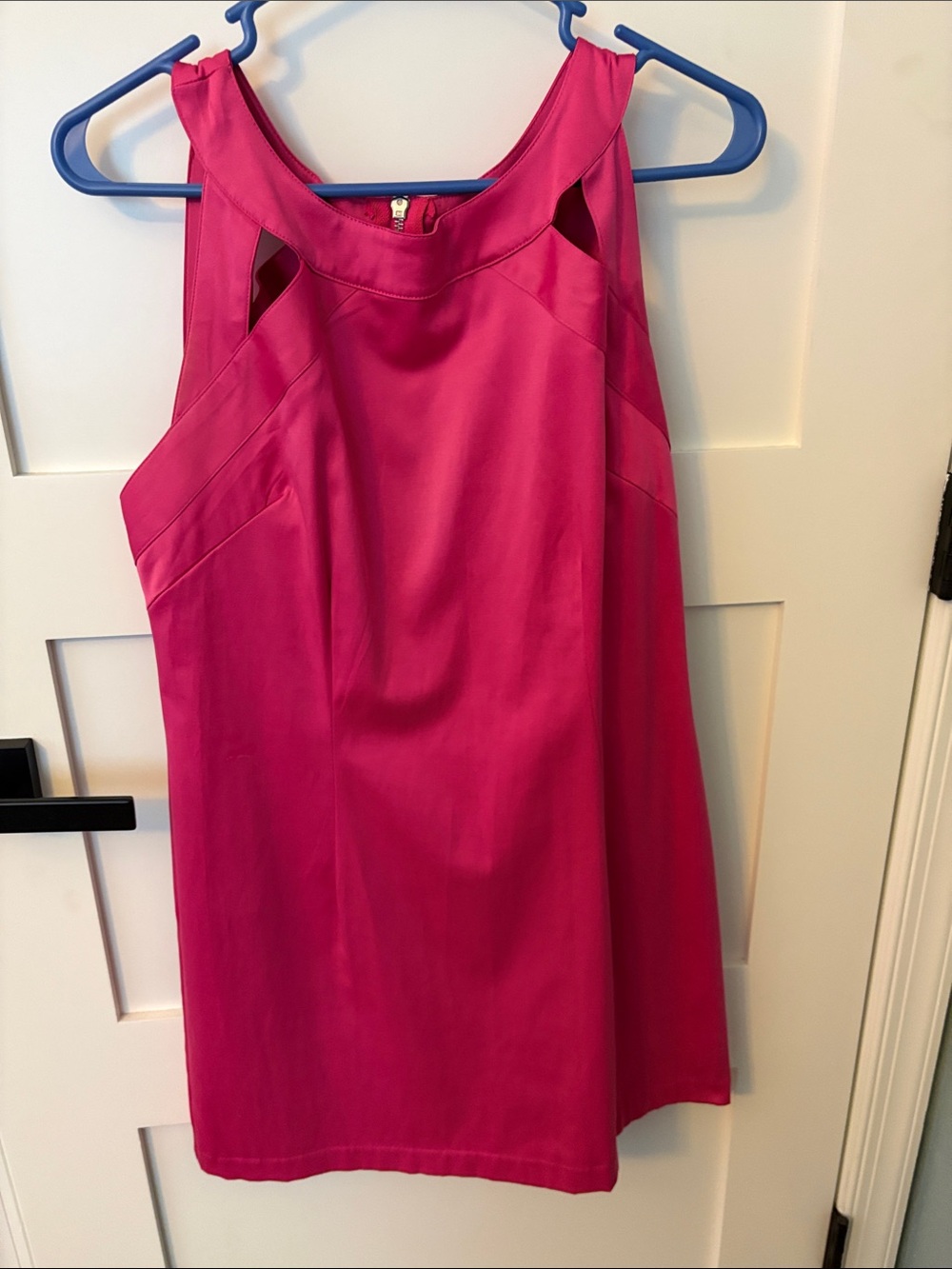 Alyn Paige Vibrant Pink Tank Dress